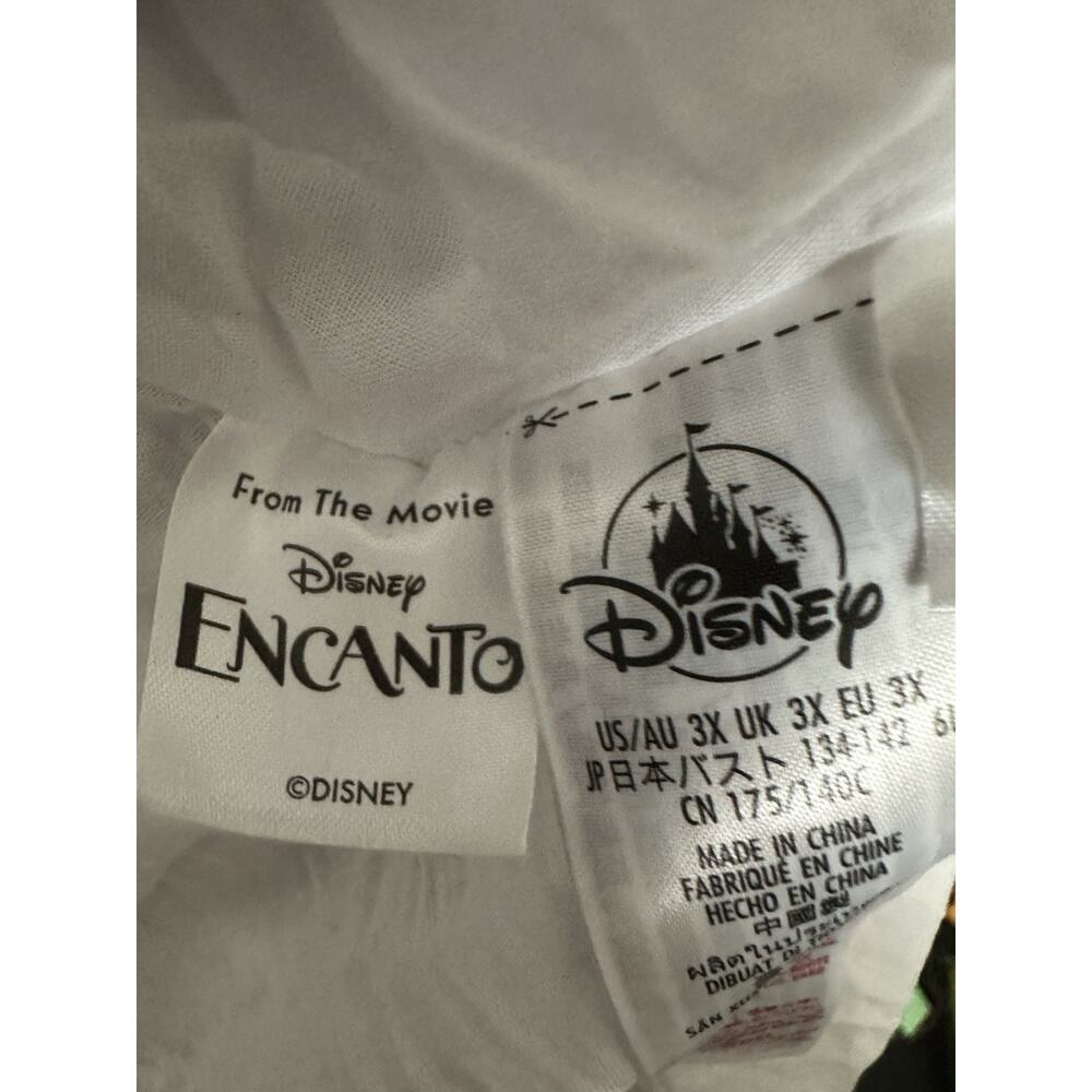 Disney Parks Encanto Breezy Cotton Swiss Dot Dress Size 3X - Picture 7 of 12